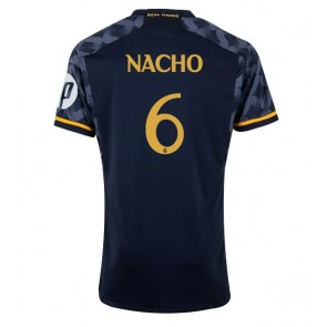 Real Madrid Nacho Fernandez #6 Gostujuci Dres 2023-24 Kratak Rukavima